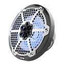 HYDRO 8" 2-Way Marine Speakers with Integrated RGB LED Lights, 450 Watts, Black Carbon Fiber image number 1