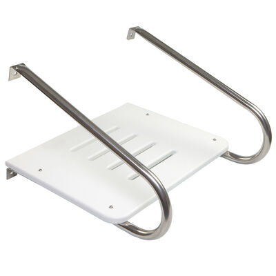 Poly Swim Platform with Mounting Hardware for Boats with Inboard/Outboard Motor