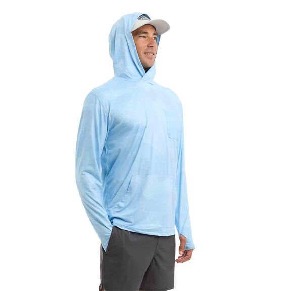 Men's Brush Camo Freespool Hooded Shirt image number 3