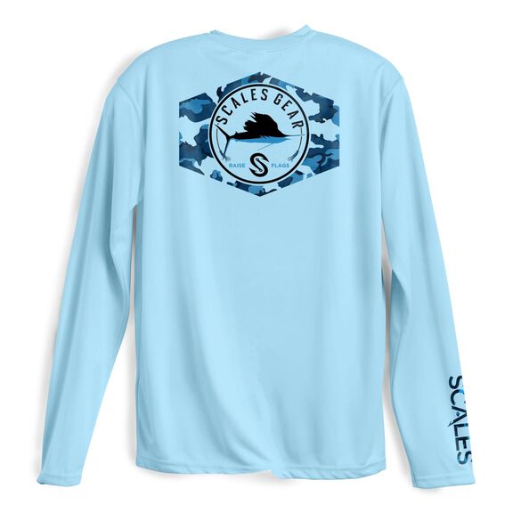 Men's Sail Camo Performance Shirt image number 0
