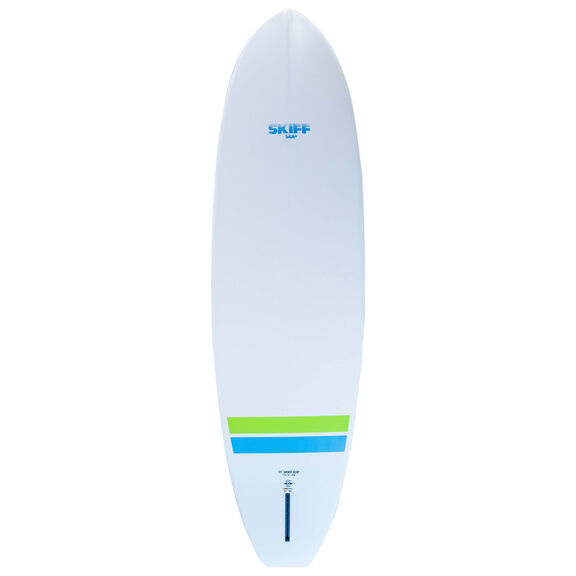 11' Skiff Tough-Tec Stand-Up Paddleboard with Leash image number 2