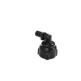 1/2" Barb x 3/4" G.H. Swivel Elbow