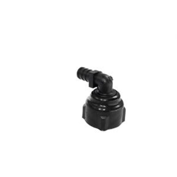 1/2" Barb x 3/4" G.H. Swivel Elbow image number 0