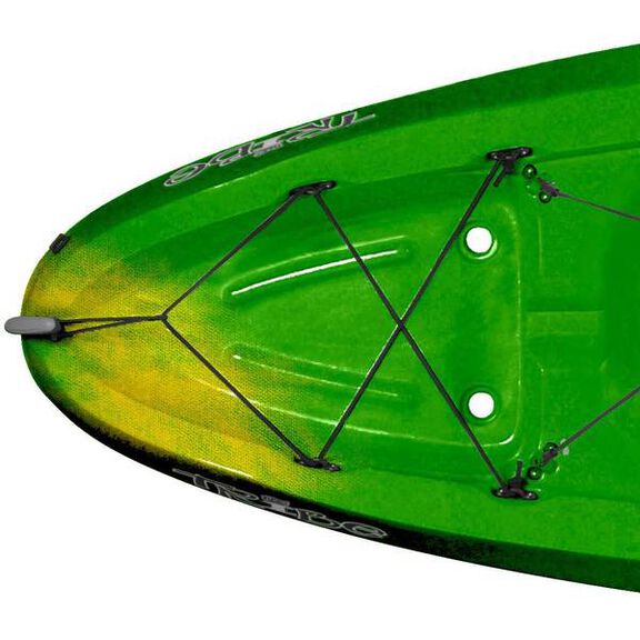 Tribe 13.5 Sit-On-Top Tandem Kayak, Lime/Yellow image number 4