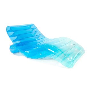 Clear Blue Chaise Float Lounger