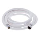 Hose 10' Rubber PVC 15/1 Metric-M + 1/2" NPS-F White image number 2