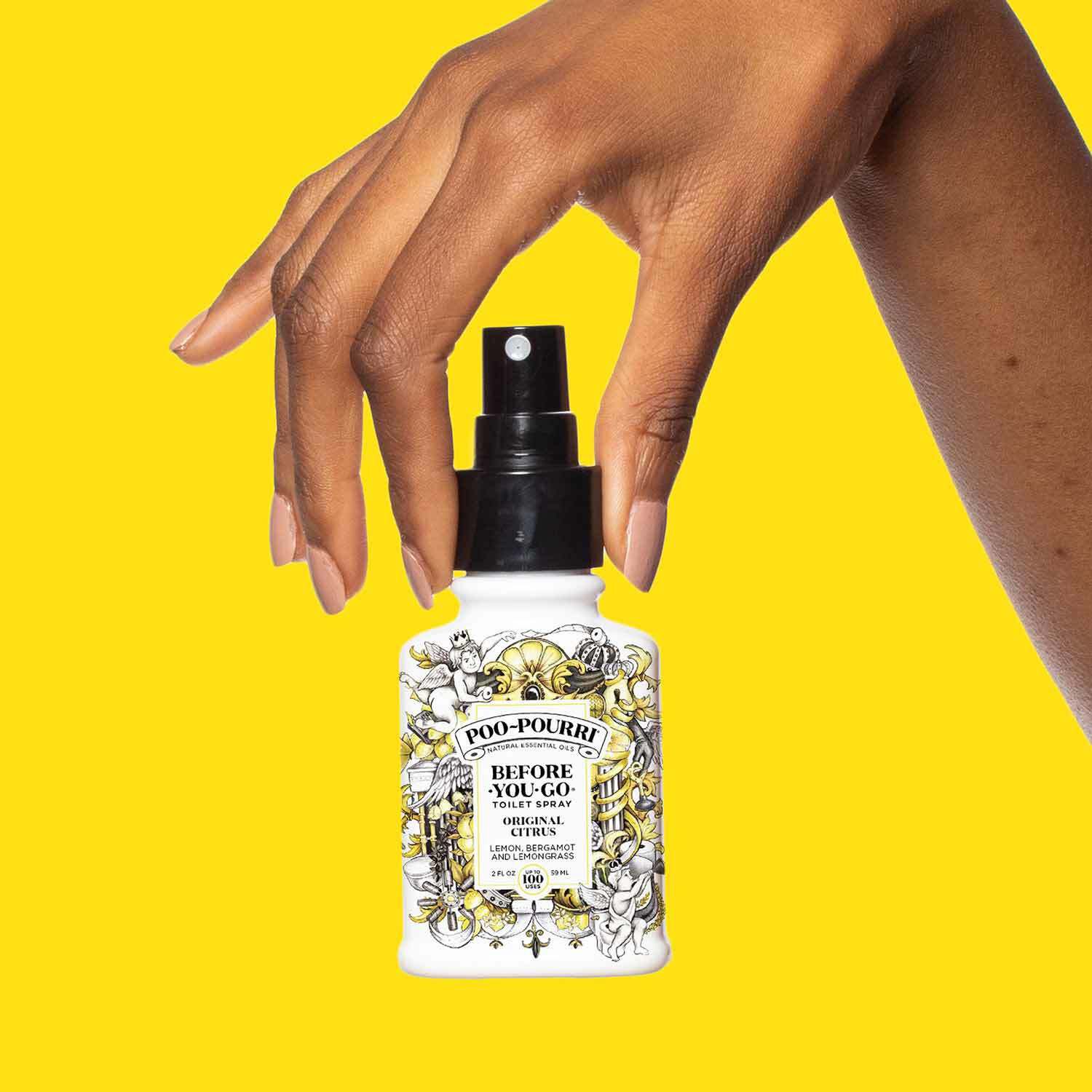POO-POURRI Original Citrus Toilet Spray, 2 oz.