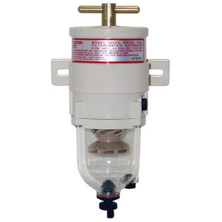 Turbine Series Fuel Filter/Water Separator, 60 GPH,  2-Micron