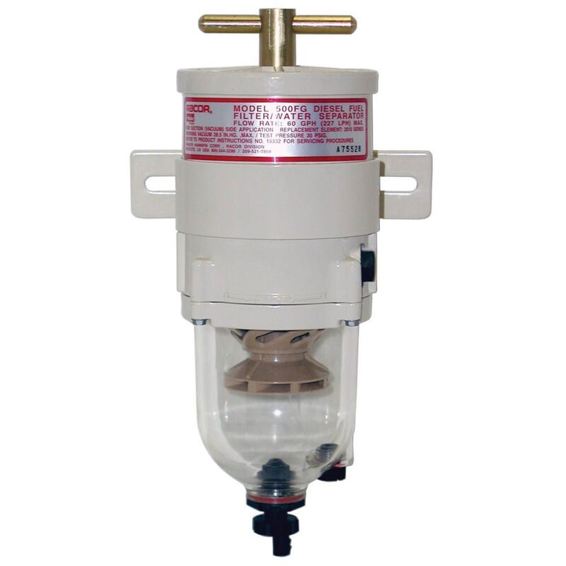 Turbine Series Fuel Filter/Water Separator, 60 GPH,  4-Micron image number 0