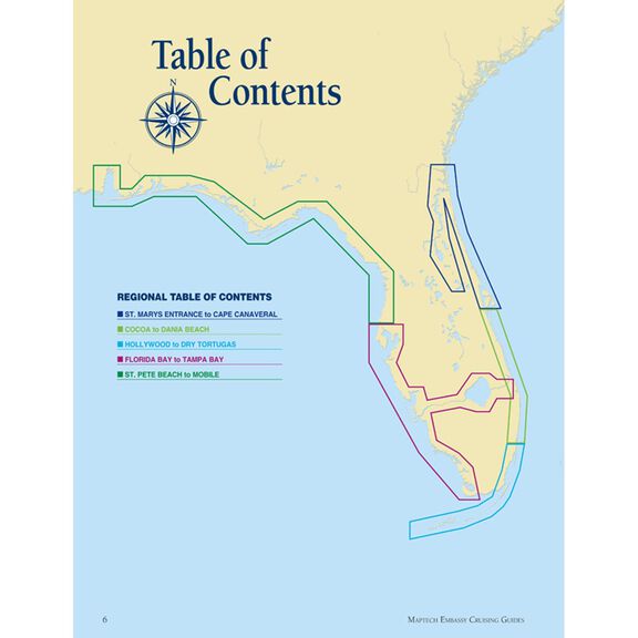 CGFL-09WMDS Embassy Cruising Guide Florida, 9th Edition image number 1