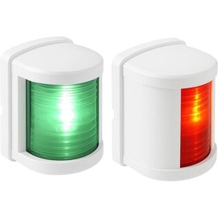 SEAFLO LED Port and Starboard Navigation Light Combo White 12V 2NM Regular
