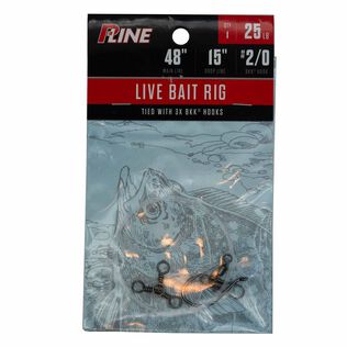 Live Bait Rig, 1-25lb., Clear