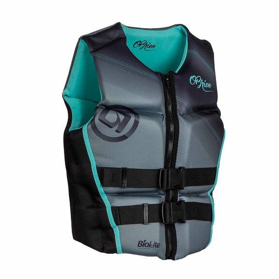 Women's Flex V-Back LTD Life Jacket, Aqua image number 1