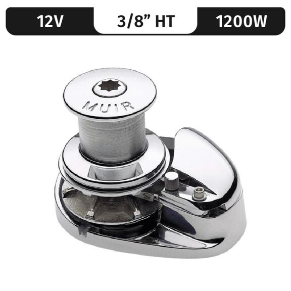 Muir Storm 1250 Capstan Windlass, 3/8" HT (G4), 12V DC, 1200W image number 0