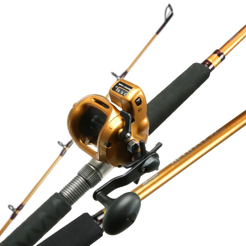 OKUMA 8'6" Classic Dead Eye Telescoping Trolling Combo West Marine