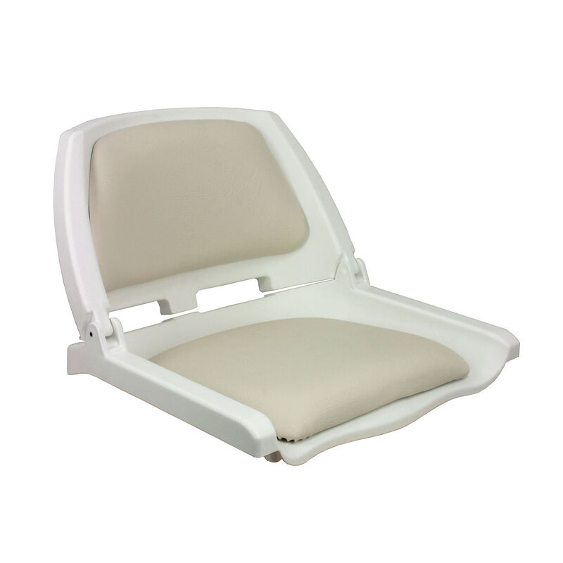 Traveler Folding Seat, White Upholstery With White Shell image number 2