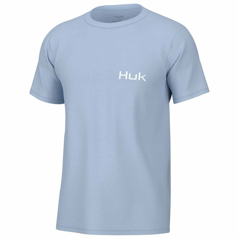 Huk Men's KC Florida Dreams Short Sleeve T-Shirt, Large, Ice Water