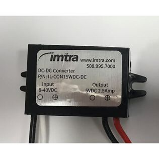 Voltage Converter, 8-40VDC- 5VDC, 2.5A - Converts USB Media Port to a 5V Charging Port