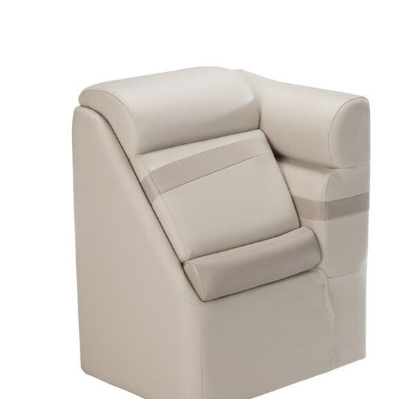 20 Right Arm Pontoon Chaise with Privacy Station image number 0
