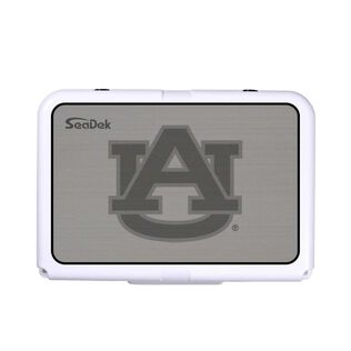 SeaDek Cooler Pad - Collegiate Collection - Fits RTIC 20 - Storm Gray / Black, Auburn University
