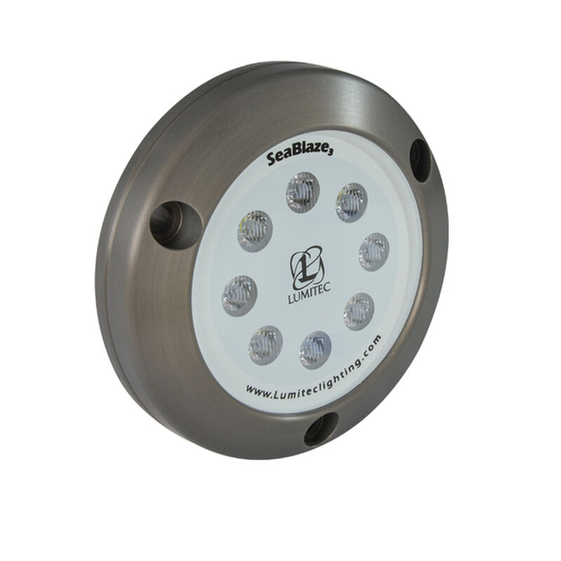 LUMITEC LIGHTING SeaBlaze3 Underwater LED Light, Blue West Marine