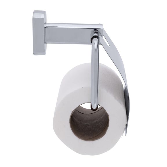 Miah Single Post T.P. Holder w/Lid Chrome image number 2