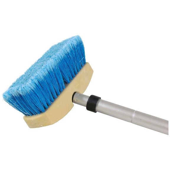 Marine Deck Brush with 2'-4' Telescoping Aluminum Handle image number 1
