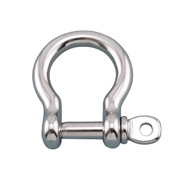 3/16" Stainless Steel Bow Shackle with Screw Pin