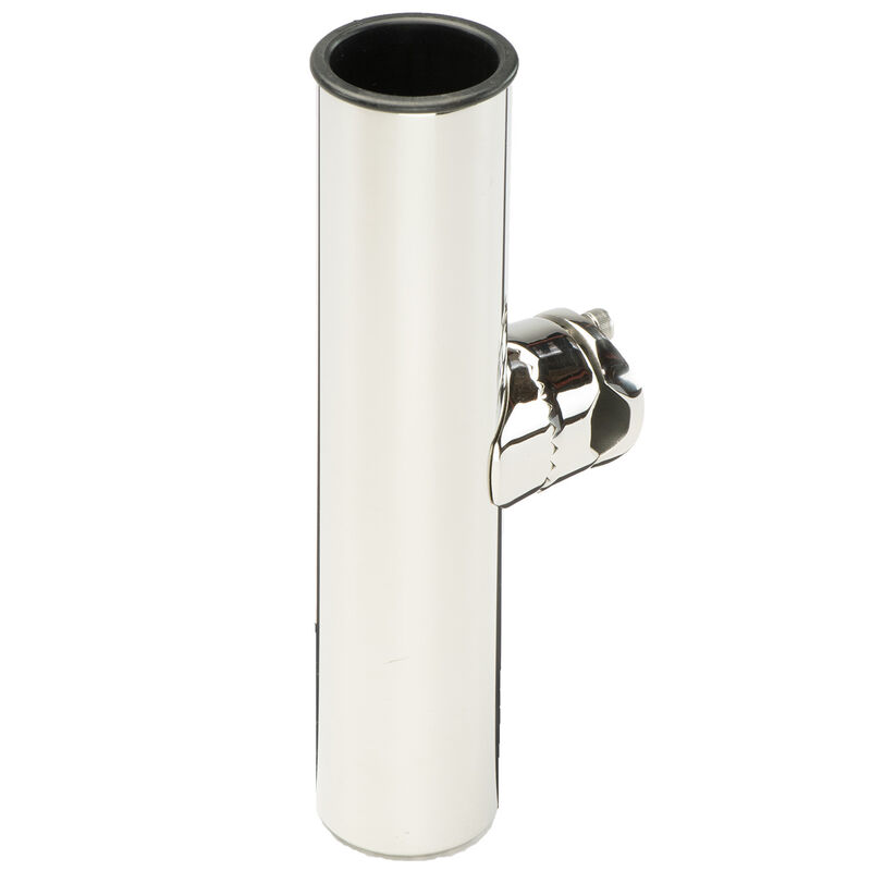 Stainless Steel Clamp-on Single Rod Holder image number 0