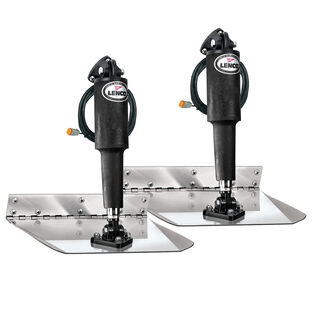 Standard Mount Electro-Polished Trim Tab Kit with 9x12 Plates
