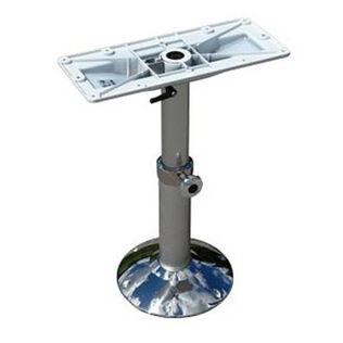 16 1/2" - 26 13/16" Adjustable Height Fixed Pedestal Table Column