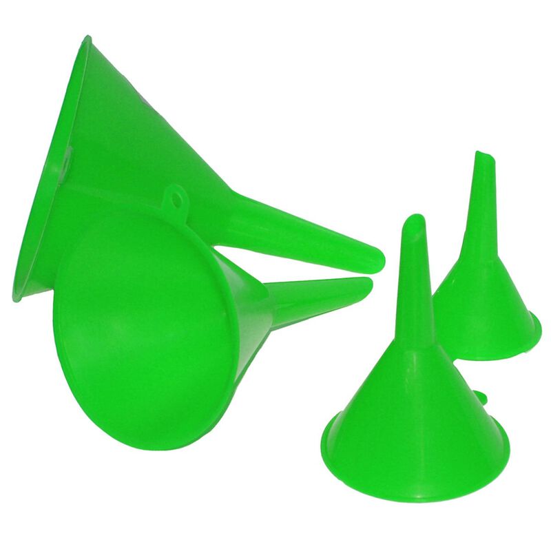 Plastic Funnel 4-Piece Set image number 0