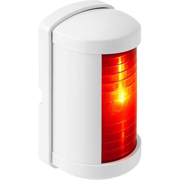 SEAFLO Mini Red Port Navigation Light White image number 0