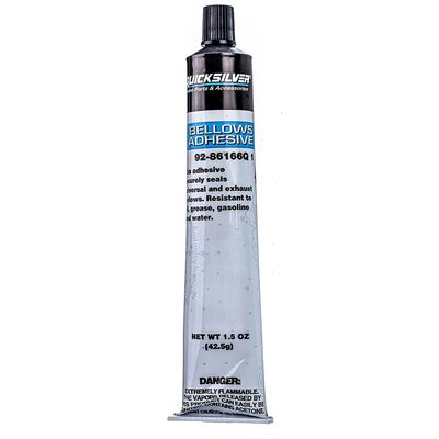 86166Q1 Bellows Adhesive – Resistant to Oil, Grease, Gasoline and Water – 1.5 oz Tube