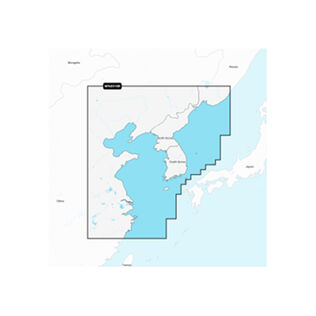 Navionics+ AE018R Yellow Sea, Electronic Chart�