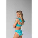 Women's Ruffle Crop Bikini Top image number 3