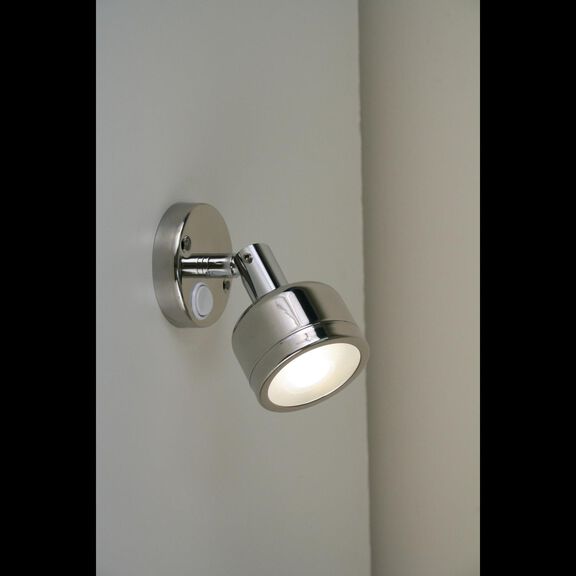 41397P Allure Stainless Steel LED Reading Light image number 2