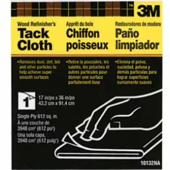 3M Tack Cloth 10132NA, 17" x 36", Single Ply 48 cs image number 0