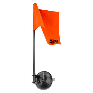 Skier Down Safety Flag with Locking Suction Cup