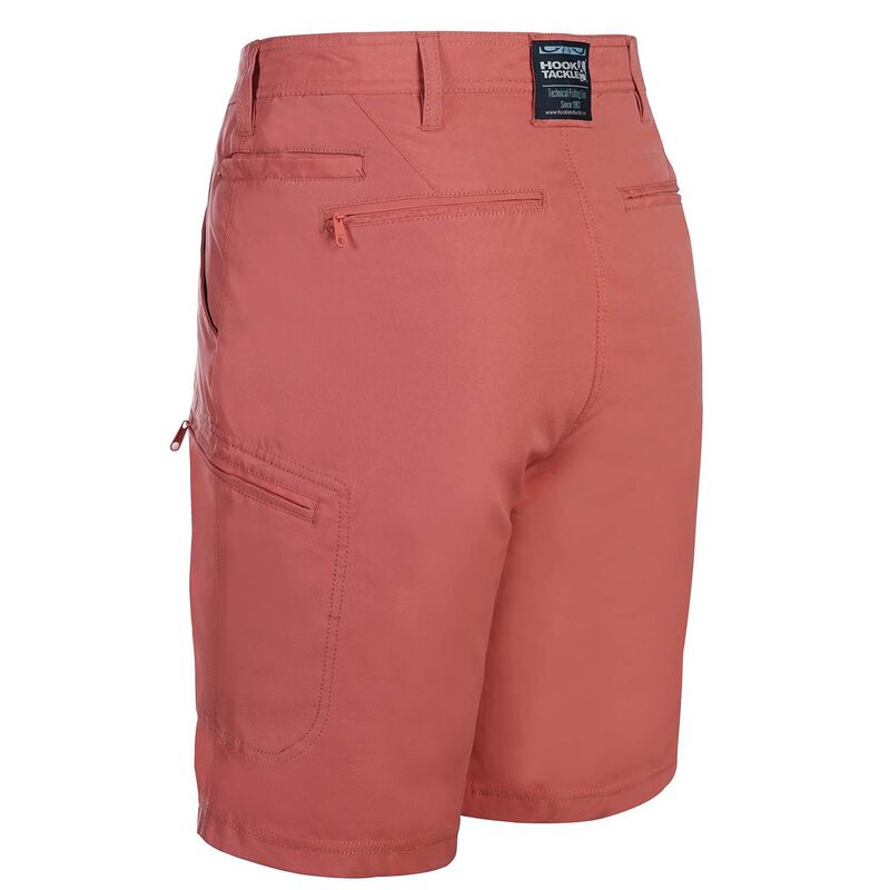 HOOK & TACKLE Men's Driftwood™ Stretch Fishing Cargo Shorts West Marine