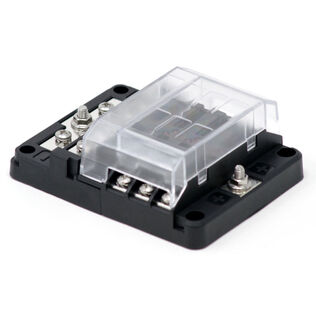 RT Series 6 Position Fuse Block with Ground & LED Indication