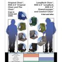 Original Chair, Perfect for Stadium Seats, Camping, Hiking & More image number 4