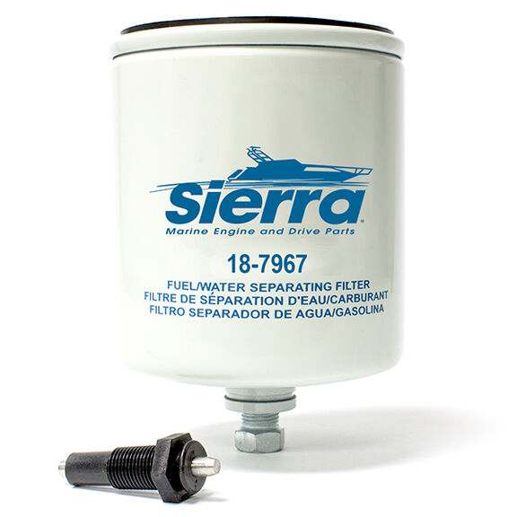18-7967 Fuel Filter/Water Separator for Mercury 35-18458Q3 Outboards, 10 Micron image number 0