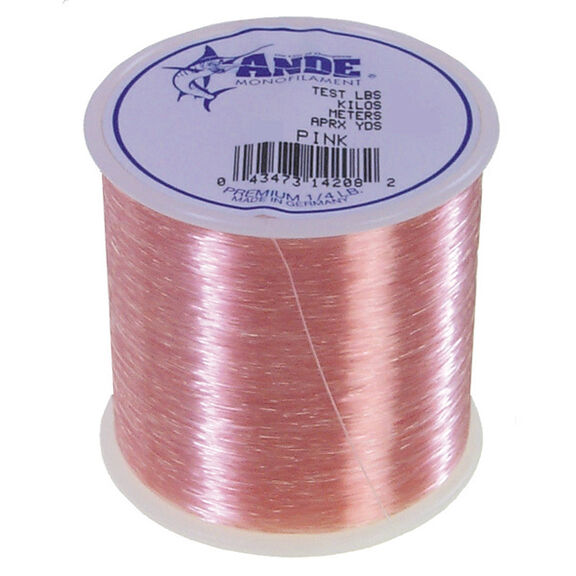 Premium Mono Line 1/4Lb Spool, Pink, 30Lb, 400Yds image number 0