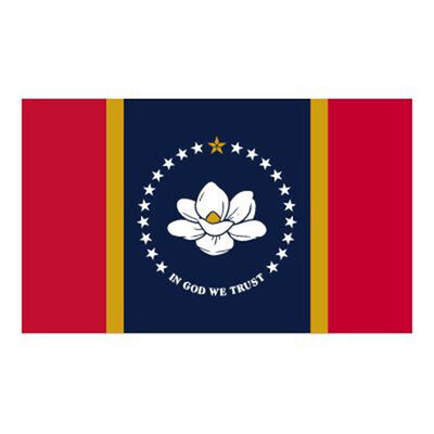 12" x 18"  Mississippi State Flag