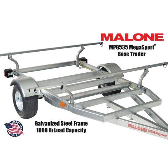 MegaSport Kayak Trailer with 86" Load Bars image number 2