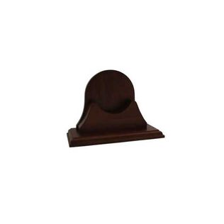 Single Wood Base for Endurance II 105, Mahogany Finish
