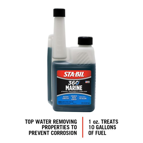 STA-BIL 360&deg; Marine Ethanol Treatment & Stabilizer, 16 oz. image number 1