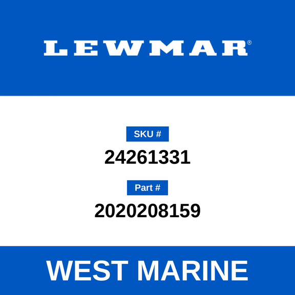 Lewmar Size 2 NTR End Stop Cover image number 0