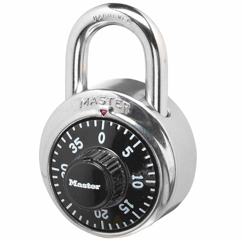 1 7/8 Inch (48mm) Wide Combination Dial Padlock image number null